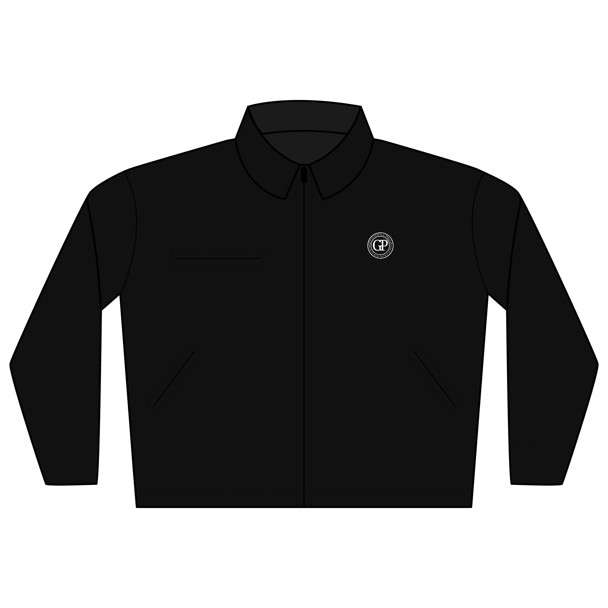 Black Work Jacket - Duck Cloth Jacket