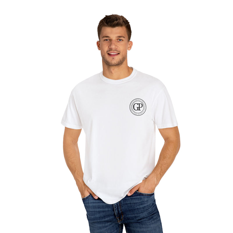 White Garment-Dyed comfy T-Shirt