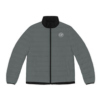 Grey Jacket with black Swagger - Men's Puffer