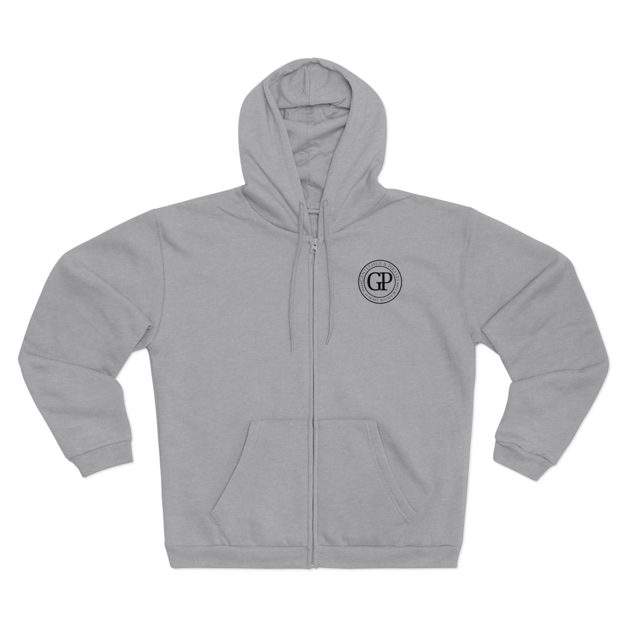 Gray Hooded Sweatshirt for Men - Winter Ready 
