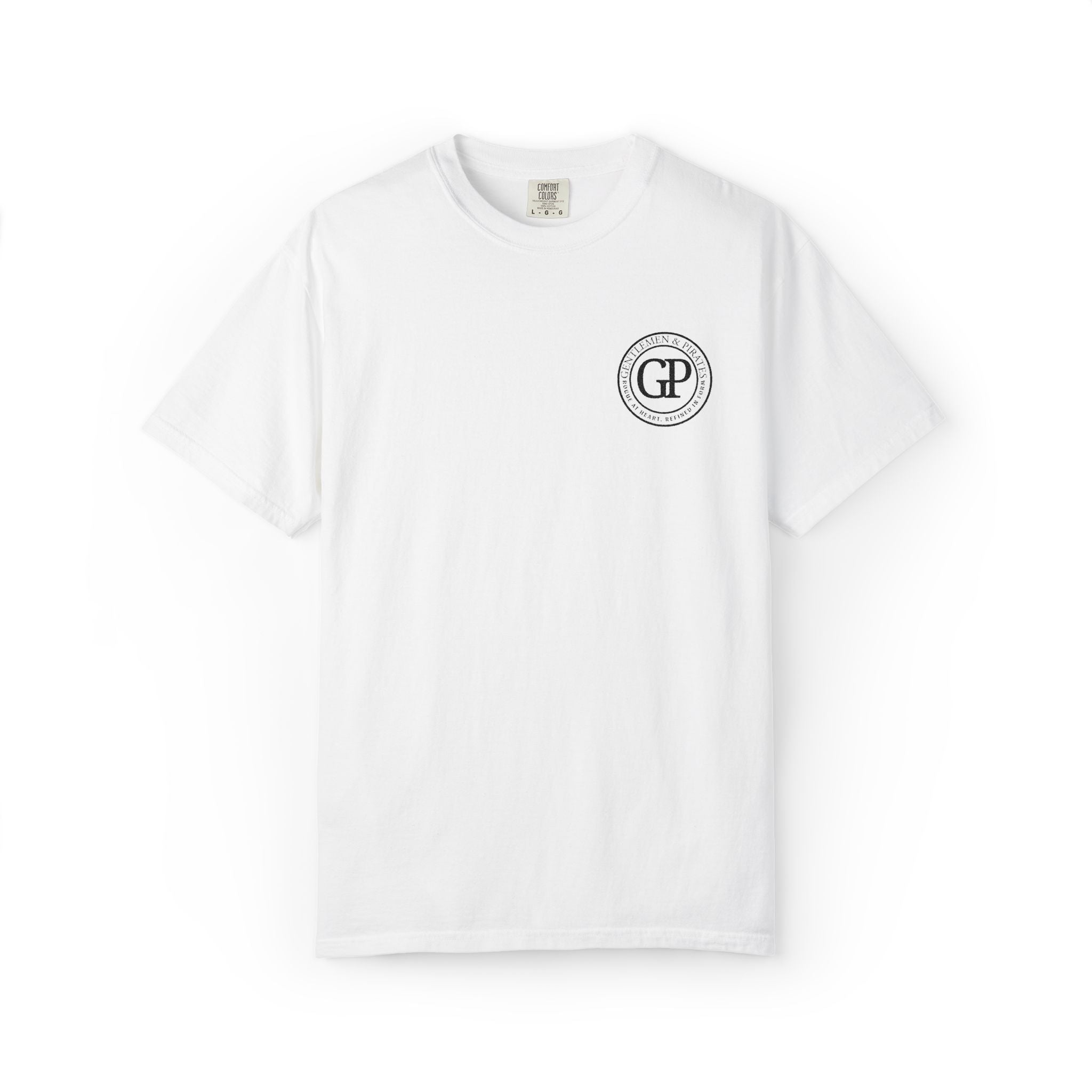 White Garment-Dyed comfy T-Shirt
