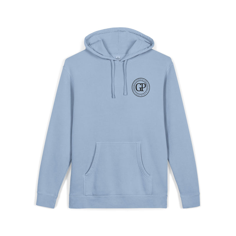 Eco-Friendly Embroidered pigment-dyed Hoodie