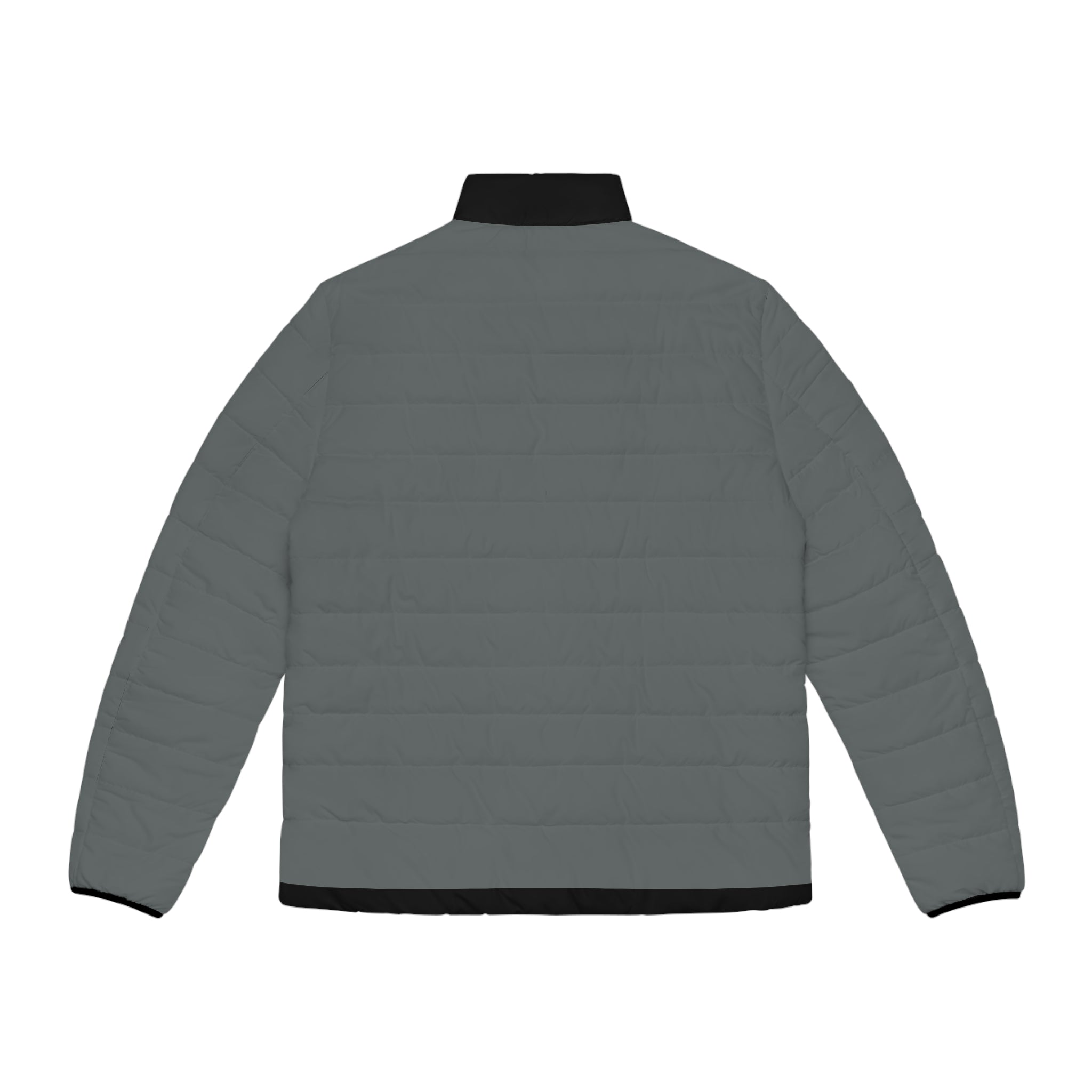 Grey Jacket with black Swagger - Men's Puffer
