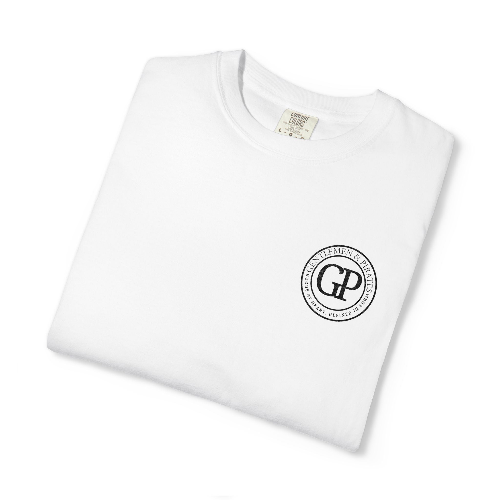 White Garment-Dyed comfy T-Shirt
