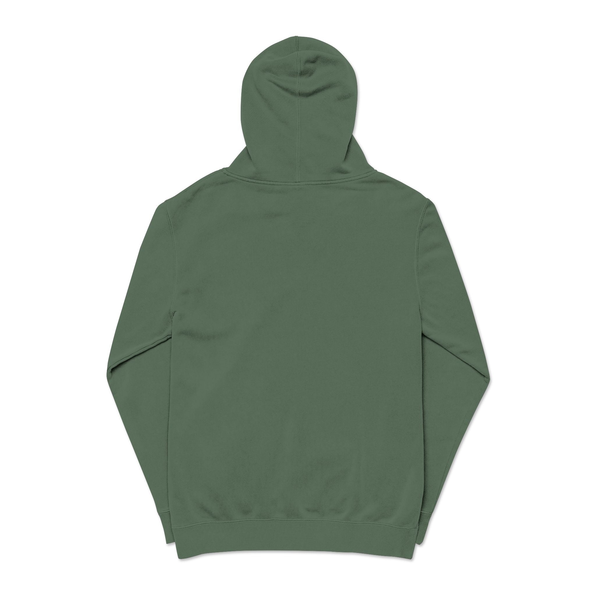 Eco-Friendly Embroidered pigment-dyed Hoodie