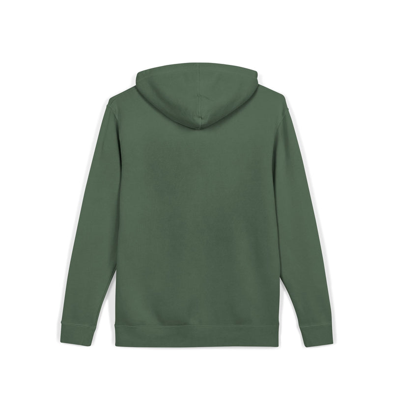 Eco-Friendly Embroidered pigment-dyed Hoodie