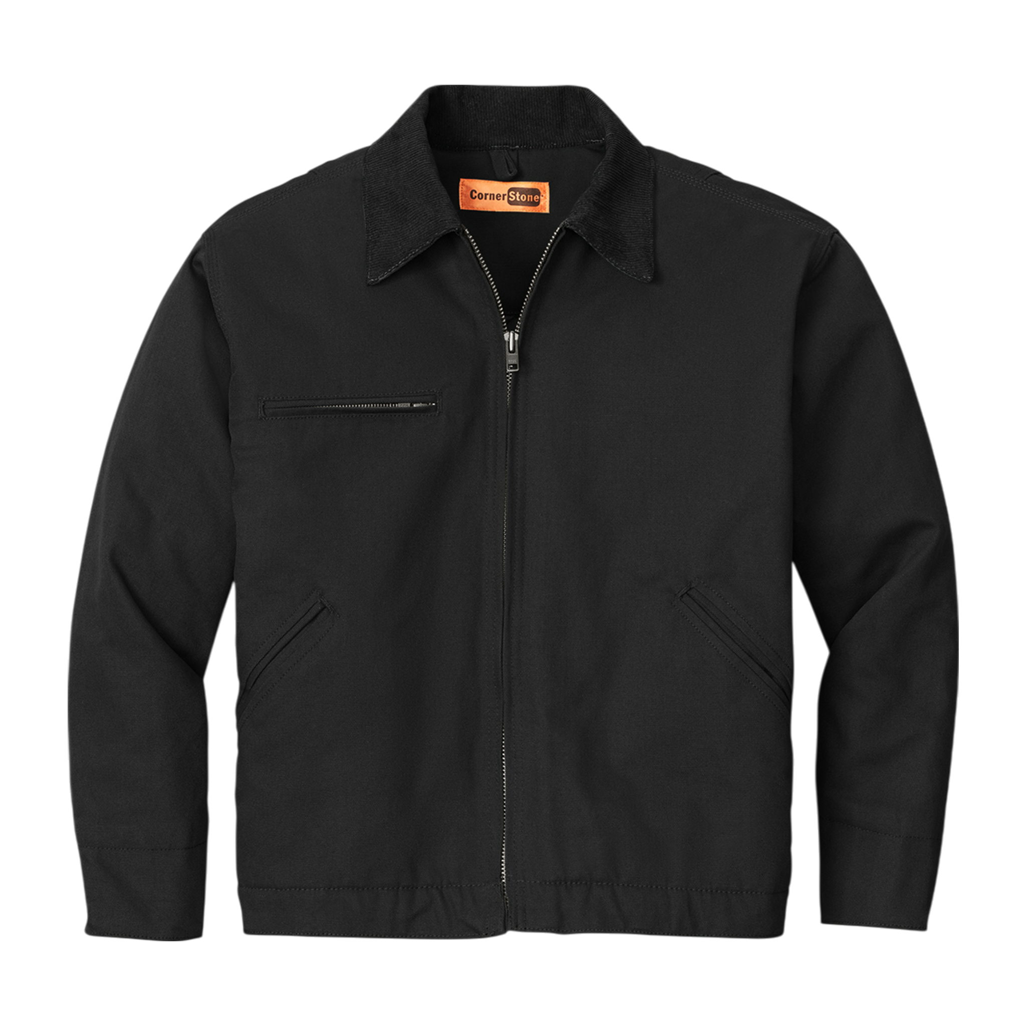 Black Work Jacket - Duck Cloth Jacket