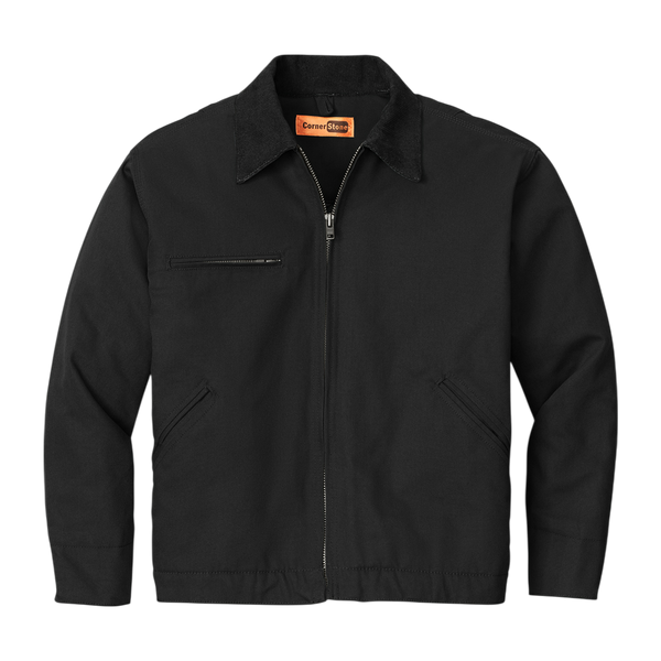 Black Work Jacket - Duck Cloth Jacket